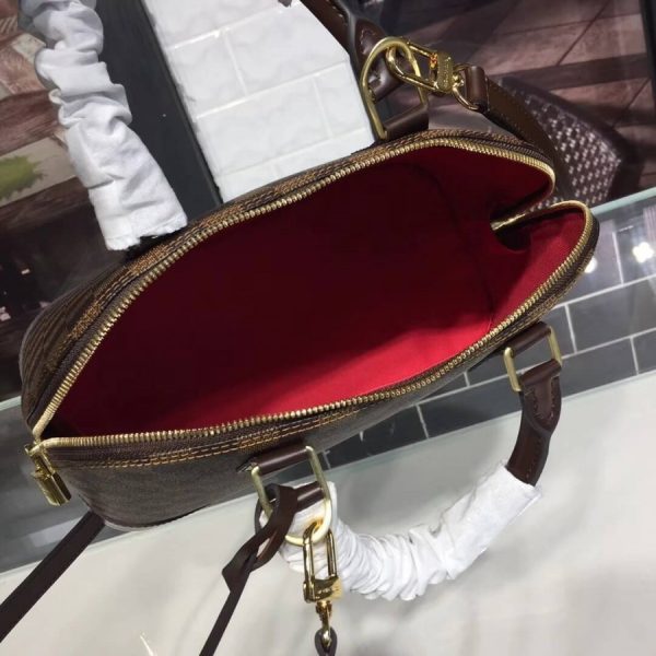 Replica LV Damier Ebene Alma PM N53151 Handbag - Image 9