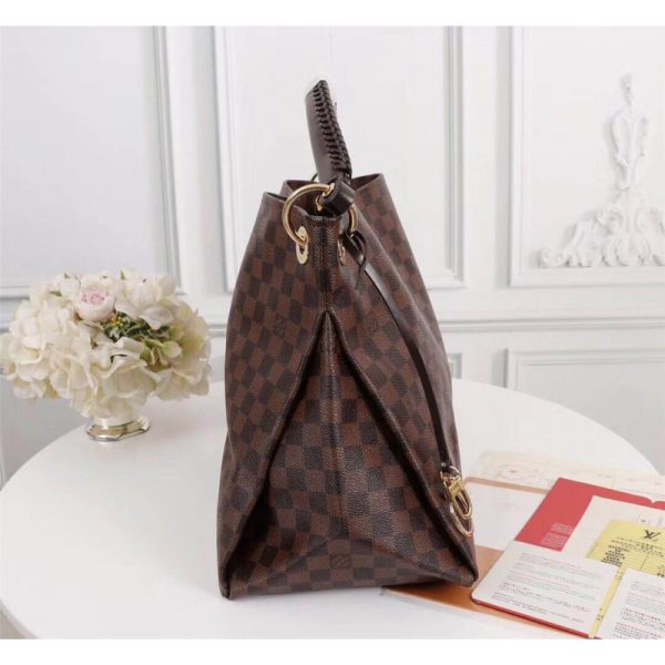 Louis Vuitton Damier Ebene Artsy MM Replica Bag N40249 - Image 6