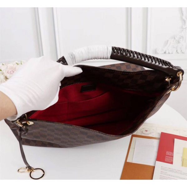 Louis Vuitton Damier Ebene Artsy MM Replica Bag N40249 - Image 8