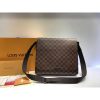 Best Replicas Bags - Louis Vuitton Damier Ebene Replica District MM N41213 Bag Shop For Best Louis Vuitton LV Replica Bags With Cheap Price