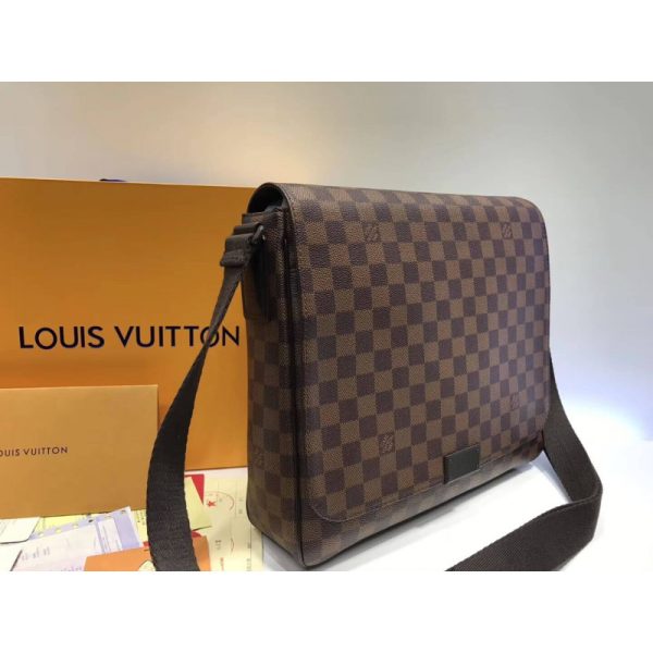 Louis Vuitton Damier Ebene Replica District MM N41213 Bag - Image 3