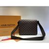 Best Replicas Bags - Replica LV Damier Ebene Canvas District PM N41212 Handbag Shop For Best Louis Vuitton LV Replica Bags With Cheap Price