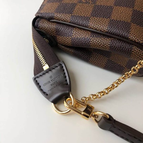 Stylish Damier Ebene Canvas Eva Clutch | Replica Louis Vuitton N55213 - Image 11