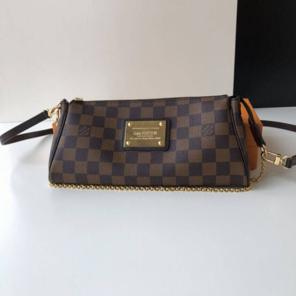 Stylish Damier Ebene Canvas Eva Clutch | Replica Louis Vuitton N55213 - Image 4