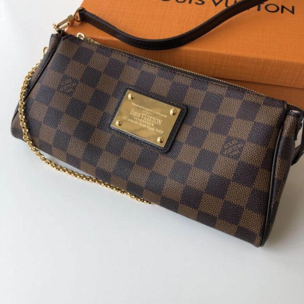 Stylish Damier Ebene Canvas Eva Clutch | Replica Louis Vuitton N55213 - Image 6