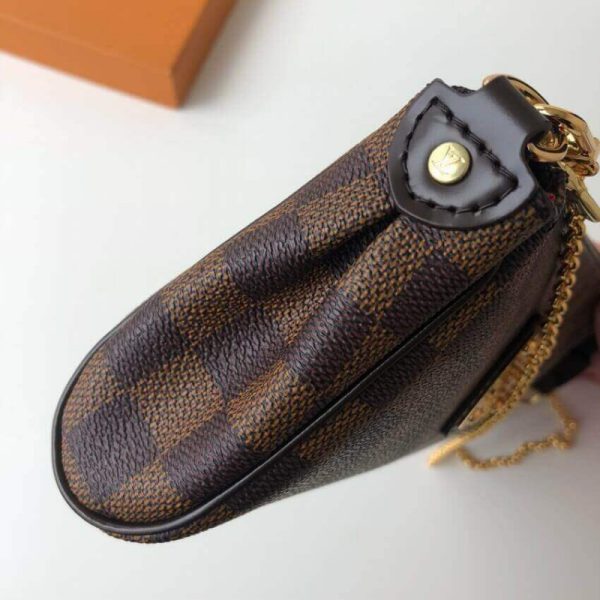 Stylish Damier Ebene Canvas Eva Clutch | Replica Louis Vuitton N55213 - Image 10