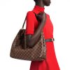 Best Replicas Bags - LV Replica Damier Ebene Graceful MM Handbag N44045 Shop For Best Louis Vuitton LV Replica Bags With Cheap Price