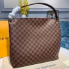 Best Replicas Bags - LV Replica Damier Ebene Graceful MM Handbag N44045 Shop For Best Louis Vuitton LV Replica Bags With Cheap Price