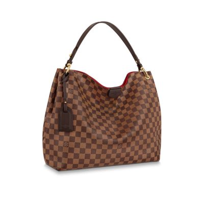 LV Replica Damier Ebene Graceful MM Handbag N44045