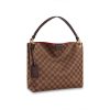 Best Replicas Bags - Replica LV Damier Ebene Graceful PM N44044 Handbag Shop For Best Louis Vuitton LV Replica Bags With Cheap Price