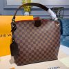 Best Replicas Bags - Replica LV Damier Ebene Graceful PM N44044 Handbag Shop For Best Louis Vuitton LV Replica Bags With Cheap Price