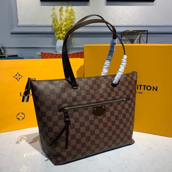 Louis Vuitton Damier Ebene Iena MM Replica Handbag N41013 - Image 3