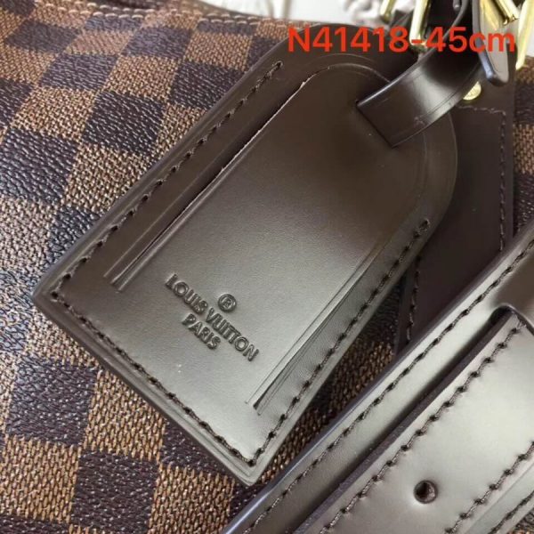 Replica LV Damier Ebene Keepall Bandouliere 45 N41428 - Image 9