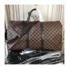 Best Replicas Bags - Louis Vuitton Damier Ebene Keepall 50 Replica N41427 Travel Bag Shop For Best Louis Vuitton LV Replica Bags With Cheap Price