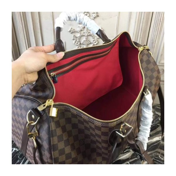 Louis Vuitton Damier Ebene Keepall 50 Replica N41427 Travel Bag - Image 8