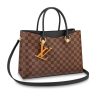 Best Replicas Bags - Replica LV Damier Ebene Riverside N40052 Canvas Bag Shop For Best Louis Vuitton LV Replica Bags With Cheap Price