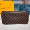 Best Replicas Bags - Replica LV Damier Ebene Neverfull MM N41603 Pink Tote Bag Shop For Best Louis Vuitton LV Replica Bags With Cheap Price