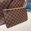 Best Replicas Bags - Replica LV Damier Ebene Neverfull MM N41603 Pink Tote Bag Shop For Best Louis Vuitton LV Replica Bags With Cheap Price