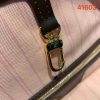 Best Replicas Bags - Replica LV Damier Ebene Neverfull MM N41603 Pink Tote Bag Shop For Best Louis Vuitton LV Replica Bags With Cheap Price
