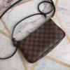 Best Replicas Bags - Louis Vuitton Damier Ebene Replica Pochette Accessoires Shop For Best Louis Vuitton LV Replica Bags With Cheap Price
