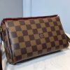 Best Replicas Bags - Replica LV Damier Ebene Recital Shoulder Bag N41966 Shop For Best Louis Vuitton LV Replica Bags With Cheap Price