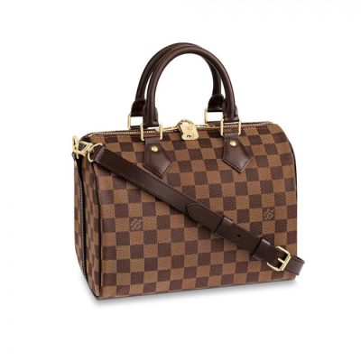 Replica LV Damier Ebene Speedy Bandouliere 25 N41368 Bag