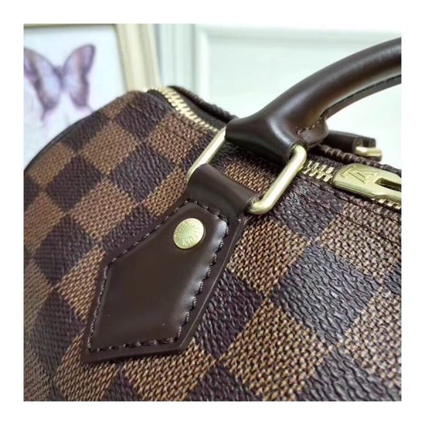 Replica LV Damier Ebene Speedy Bandouliere 25 N41368 Bag - Image 9
