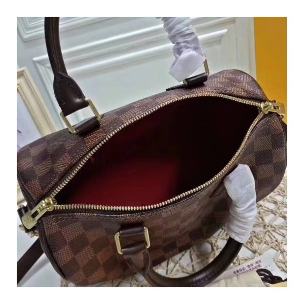 Replica LV Damier Ebene Speedy Bandouliere 25 N41368 Bag - Image 10