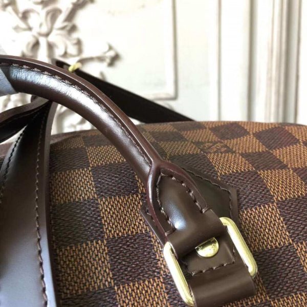 Louis Vuitton Damier Ebene Speedy Bandouliere 35 Replica Bag - Image 9