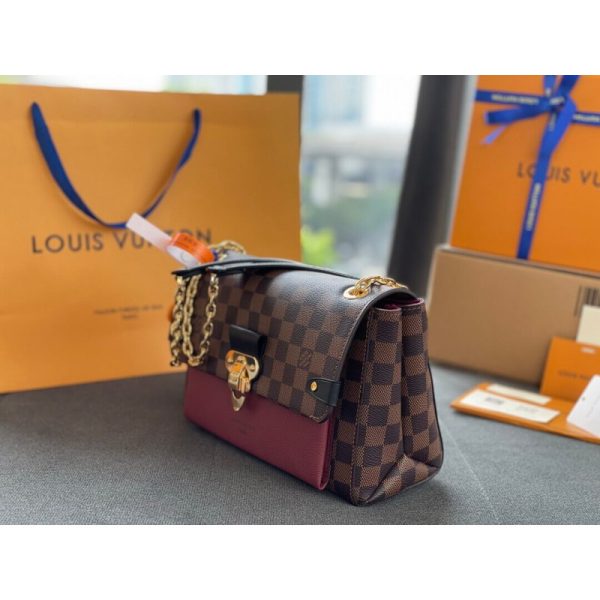 Louis Vuitton Damier Ebene Vavin PM Replica Handbag N40109 - Image 4