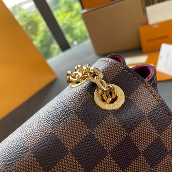 Louis Vuitton Damier Ebene Vavin PM Replica Handbag N40109 - Image 8
