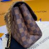 Best Replicas Bags - Louis Vuitton Vavin PM Damier Ebene Replica Handbag Caramel Shop For Best Louis Vuitton LV Replica Bags With Cheap Price