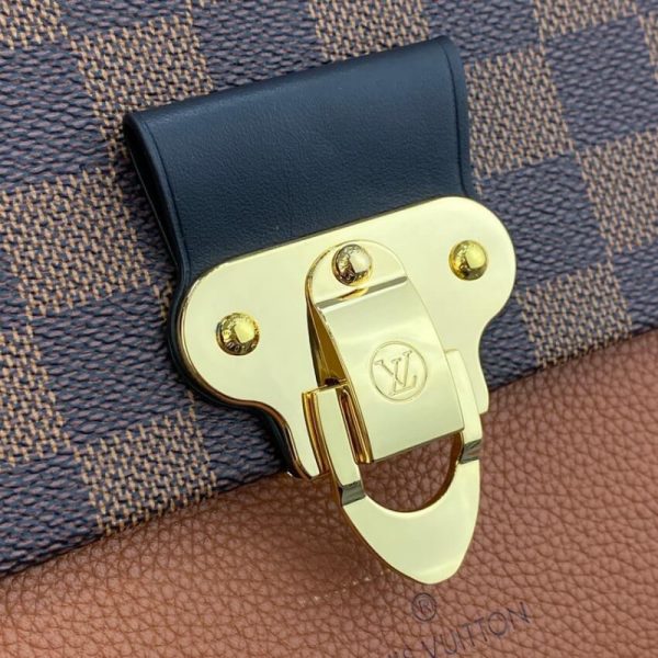 Louis Vuitton Vavin PM Damier Ebene Replica Handbag Caramel - Image 8