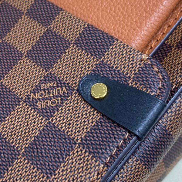Louis Vuitton Vavin PM Damier Ebene Replica Handbag Caramel - Image 10