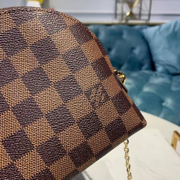 Louis Vuitton Damier Ebene Cosmetic Pouch GM Replica M47353 - Image 5