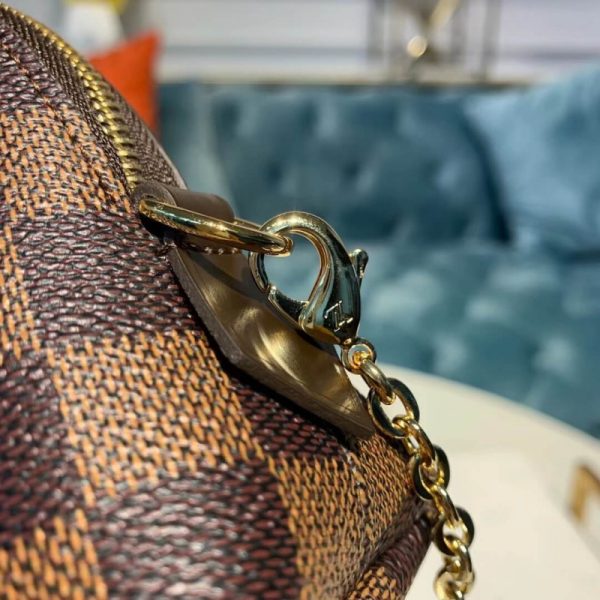 Louis Vuitton Damier Ebene Cosmetic Pouch GM Replica M47353 - Image 6