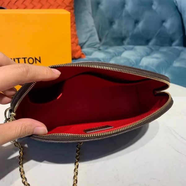 Louis Vuitton Damier Ebene Cosmetic Pouch GM Replica M47353 - Image 9