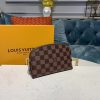 Best Replicas Bags - Louis Vuitton Damier Ebene Replica Cosmetic Pouch N47516 Shop For Best Louis Vuitton LV Replica Bags With Cheap Price