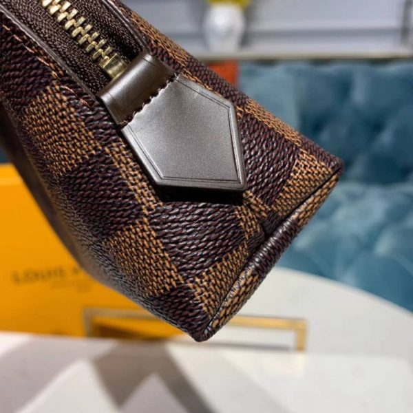 Louis Vuitton Damier Ebene Replica Cosmetic Pouch N47516 - Image 7