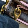 Best Replicas Bags - LV Damier Ebene Double Zip Pochette Replica N60254 Shop For Best Louis Vuitton LV Replica Bags With Cheap Price