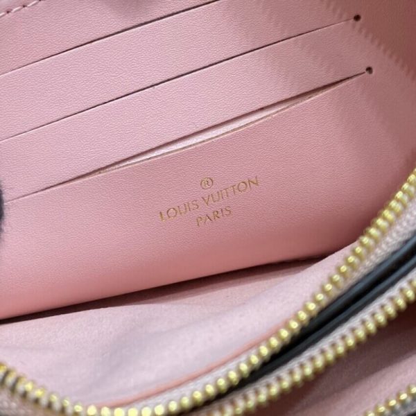 LV Damier Ebene Double Zip Pochette Replica N60254 - Image 13