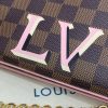 Best Replicas Bags - LV Damier Ebene Double Zip Pochette Replica N60254 Shop For Best Louis Vuitton LV Replica Bags With Cheap Price