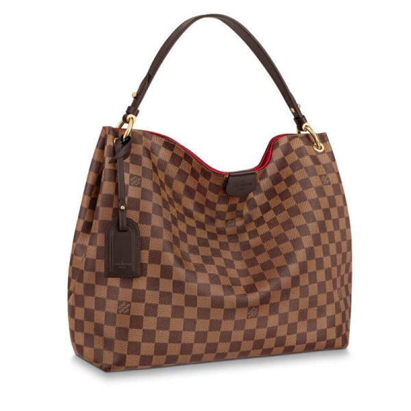 Replica Louis Vuitton Damier Ebene Graceful MM N44045 Handbag - Image 2