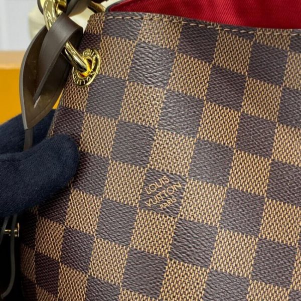Replica Louis Vuitton Damier Ebene Graceful MM N44045 Handbag - Image 12