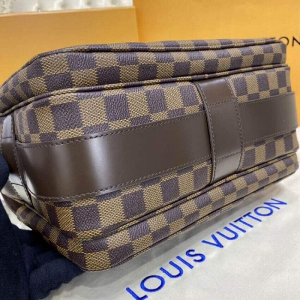 Louis Vuitton Damier Ebene Naviglio Replica Messenger Bag N45255 - Image 11