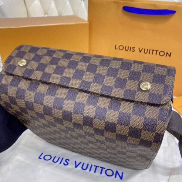 Louis Vuitton Damier Ebene Naviglio Replica Messenger Bag N45255 - Image 15