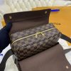 Best Replicas Bags - Louis Vuitton Damier Ebene Naviglio Replica Messenger Bag N45255 Shop For Best Louis Vuitton LV Replica Bags With Cheap Price