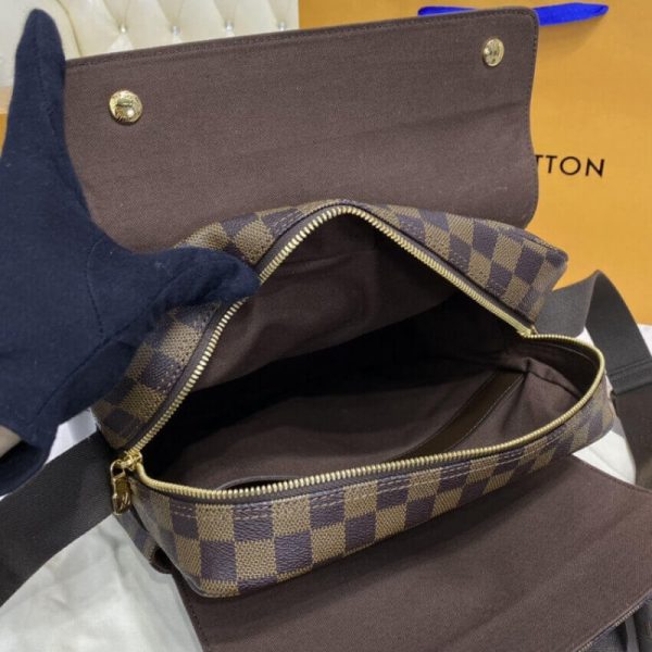 Louis Vuitton Damier Ebene Naviglio Replica Messenger Bag N45255 - Image 20