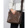 Best Replicas Bags - Louis Vuitton Damier Ebene Naviglio Replica Messenger Bag N45255 Shop For Best Louis Vuitton LV Replica Bags With Cheap Price