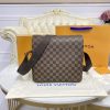 Best Replicas Bags - Louis Vuitton Damier Ebene Naviglio Replica Messenger Bag N45255 Shop For Best Louis Vuitton LV Replica Bags With Cheap Price
